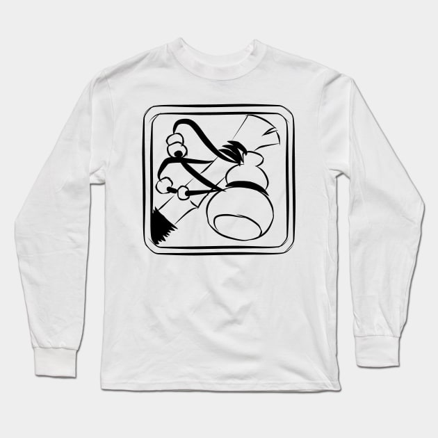 Monk Class Icon Long Sleeve T-Shirt by DeLyss-Iouz